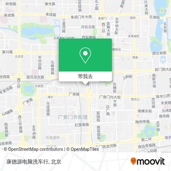 康德源电脑洗车行地图