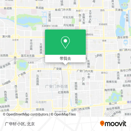 广华轩小区地图