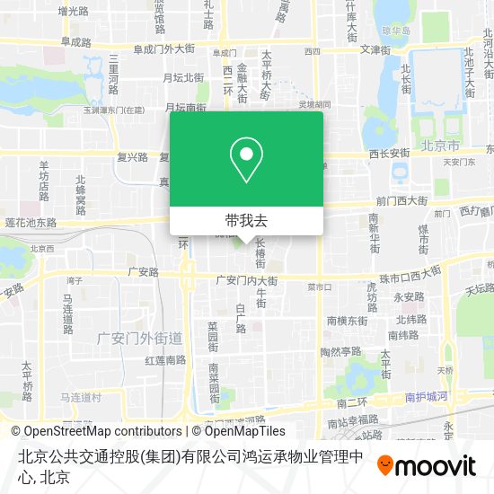 北京公共交通控股(集团)有限公司鸿运承物业管理中心地图