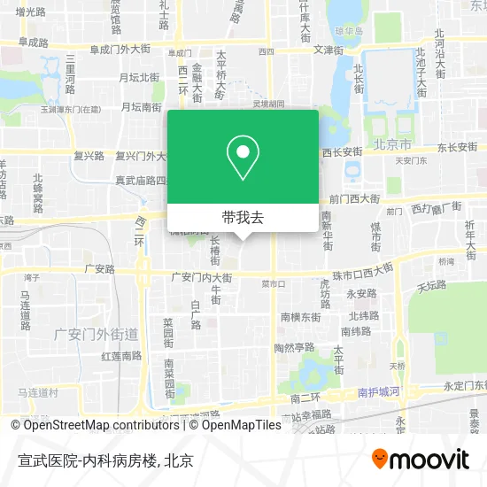 宣武医院-内科病房楼地图