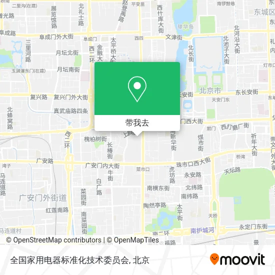 全国家用电器标准化技术委员会地图