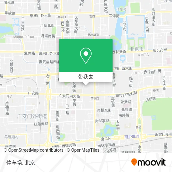 停车场地图