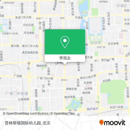 普林斯顿国际幼儿园地图