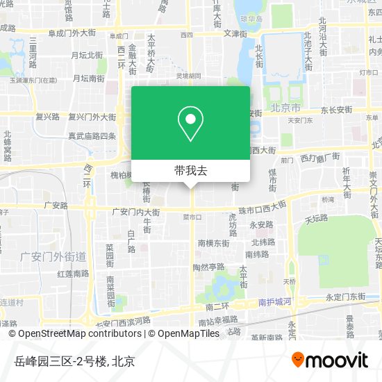 岳峰园三区-2号楼地图