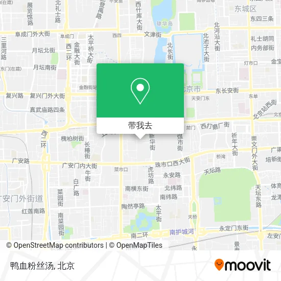 鸭血粉丝汤地图