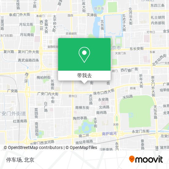 停车场地图