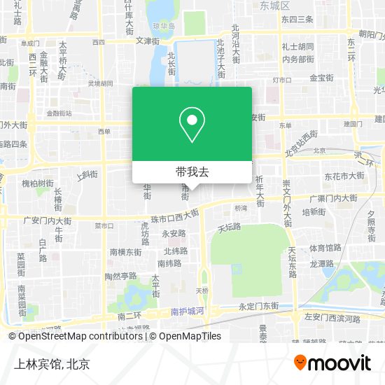 上林宾馆地图