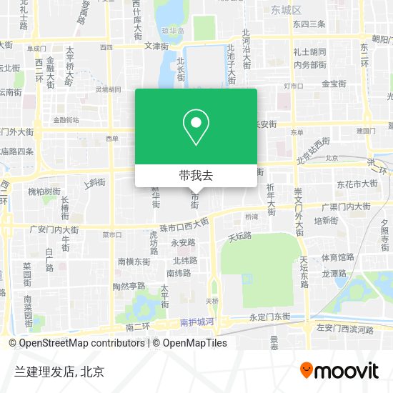 兰建理发店地图