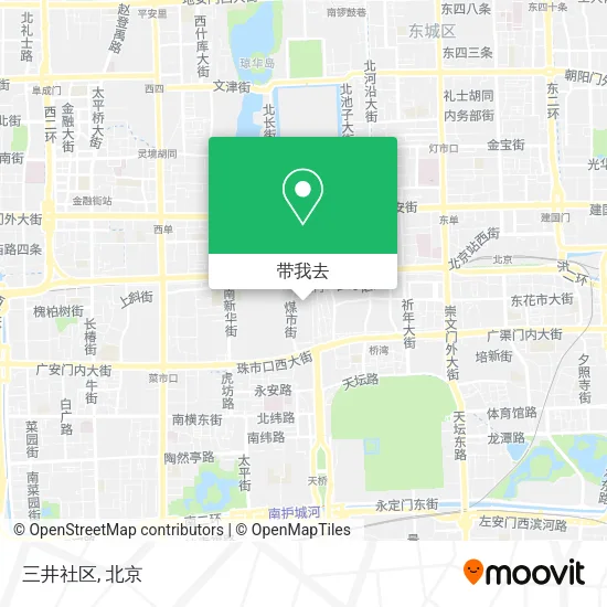 三井社区地图