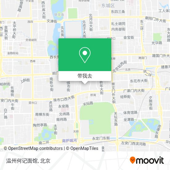 温州何记面馆地图