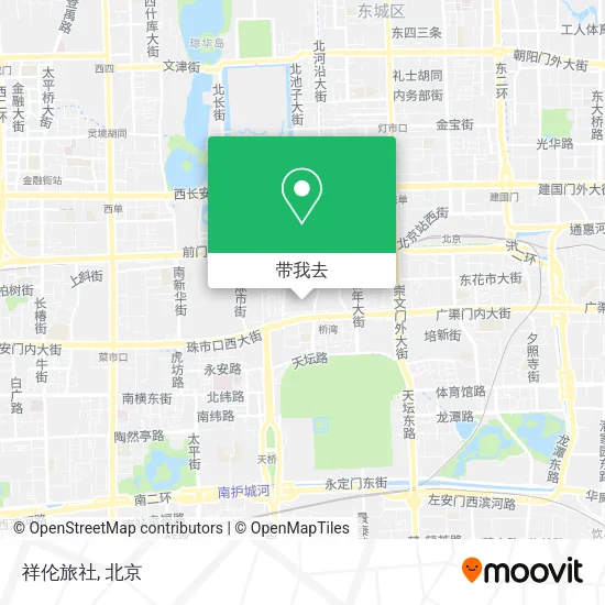祥伦旅社地图