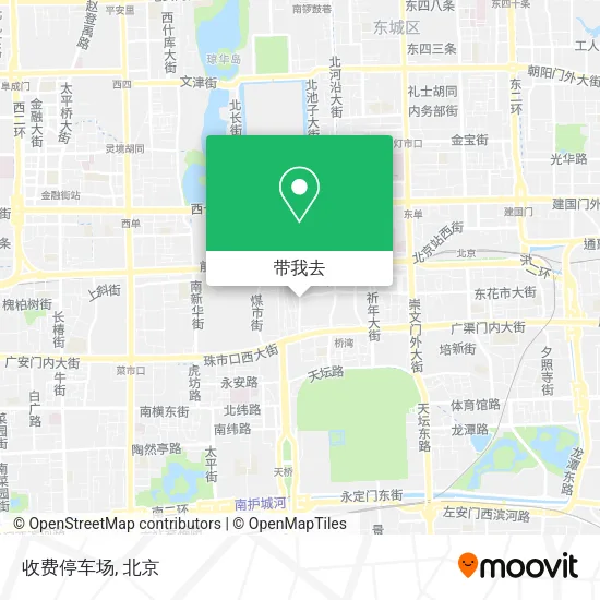 收费停车场地图