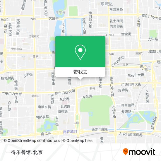 一得乐餐馆地图
