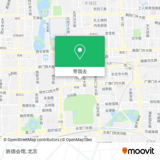 旌德会馆地图