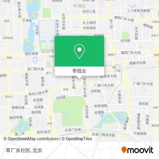 草厂东社区地图