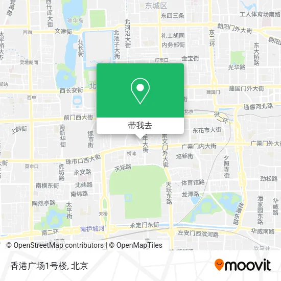 香港广场1号楼地图
