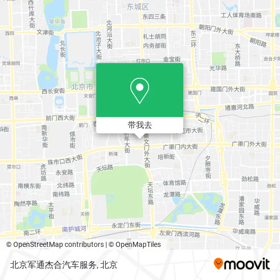 北京军通杰合汽车服务地图