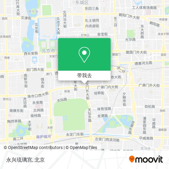 永兴琉璃宫地图