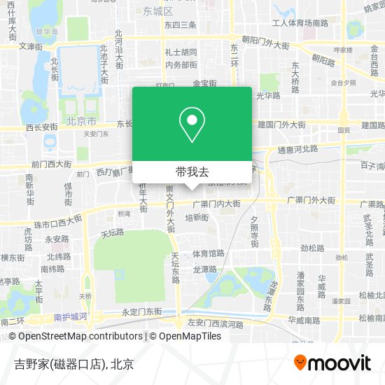 吉野家(磁器口店)地图