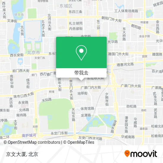 京文大厦地图