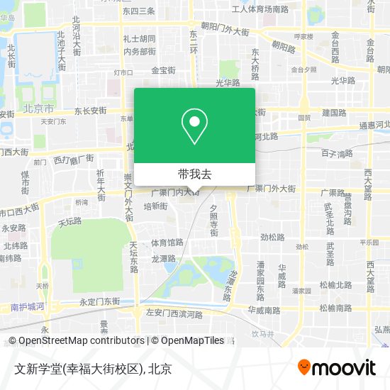 文新学堂(幸福大街校区)地图