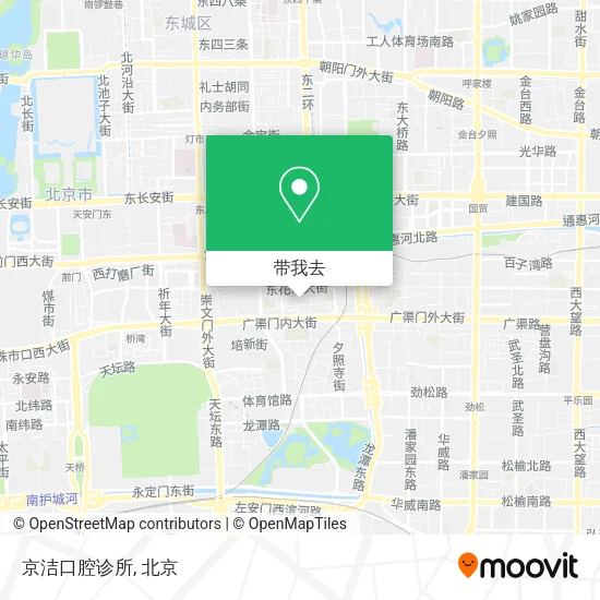 京洁口腔诊所地图