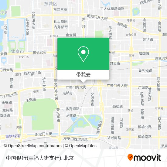 中国银行(幸福大街支行)地图