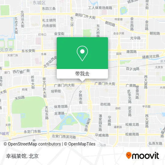 幸福菜馆地图