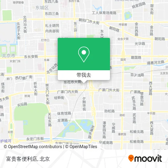 富贵客便利店地图