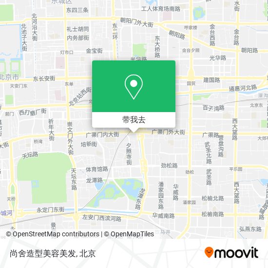 尚舍造型美容美发地图