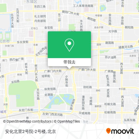 安化北里2号院-2号楼地图