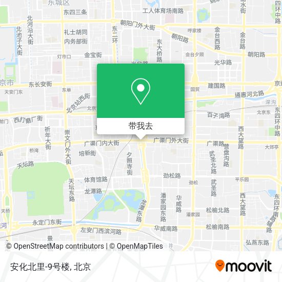安化北里-9号楼地图