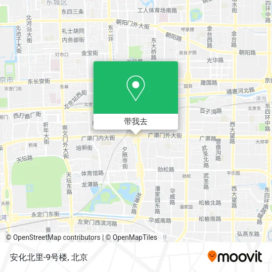 安化北里-9号楼地图