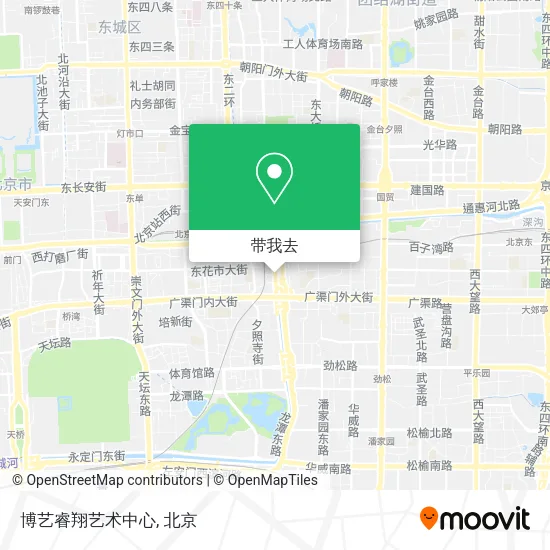博艺睿翔艺术中心地图