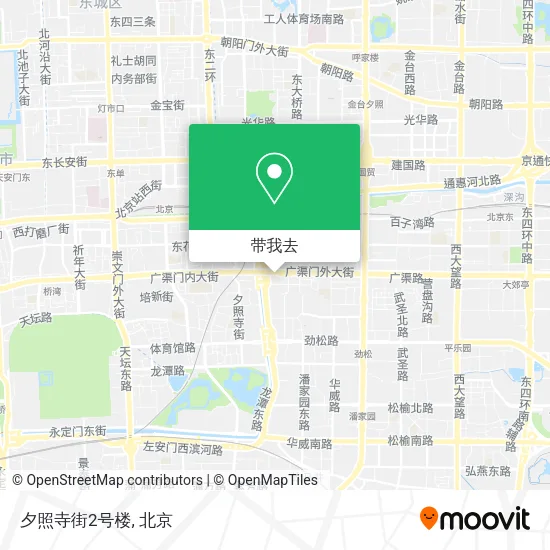 夕照寺街2号楼地图