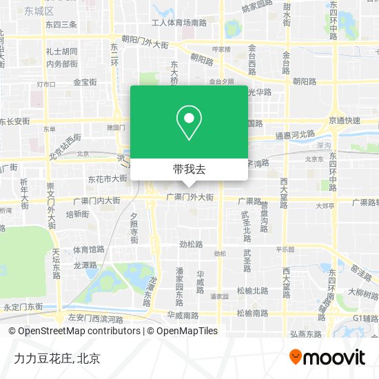 力力豆花庄地图