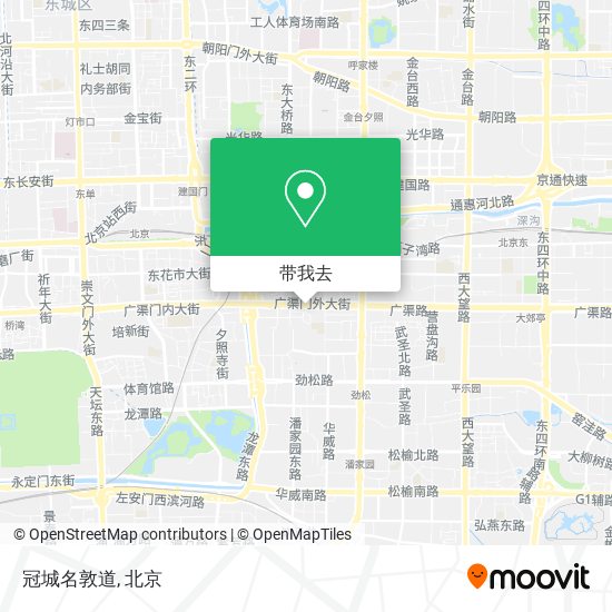 冠城名敦道地图