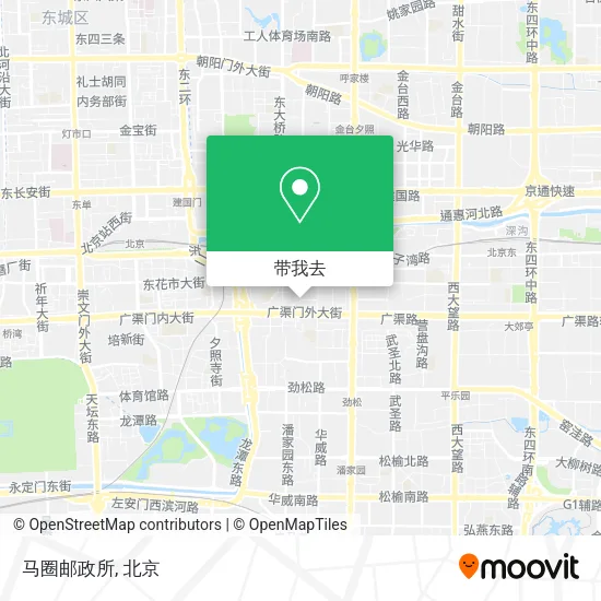 马圈邮政所地图