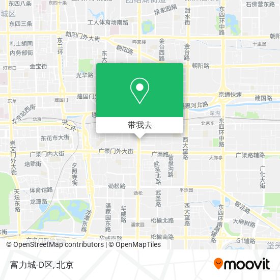 富力城-D区地图
