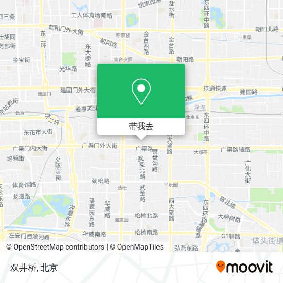 双井桥地图