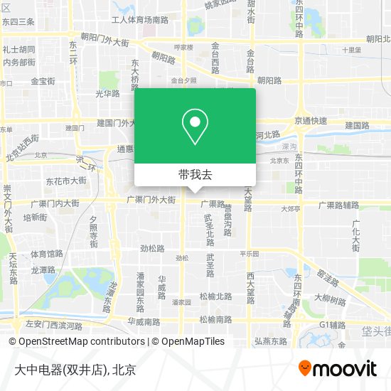 大中电器(双井店)地图