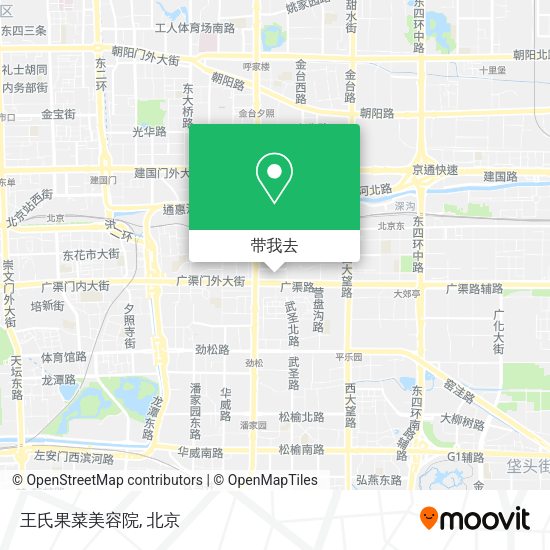 王氏果菜美容院地图