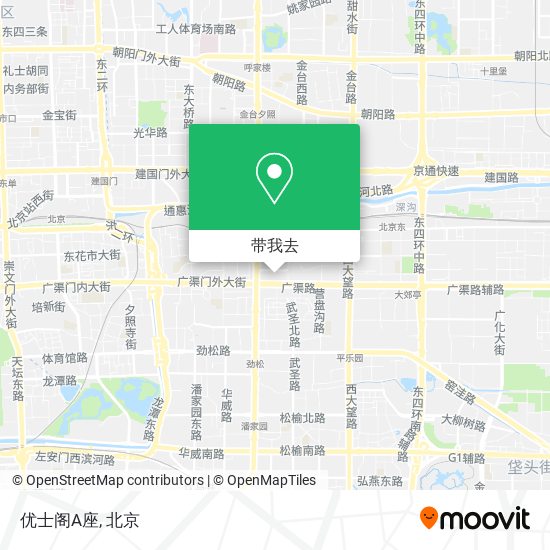 优士阁A座地图