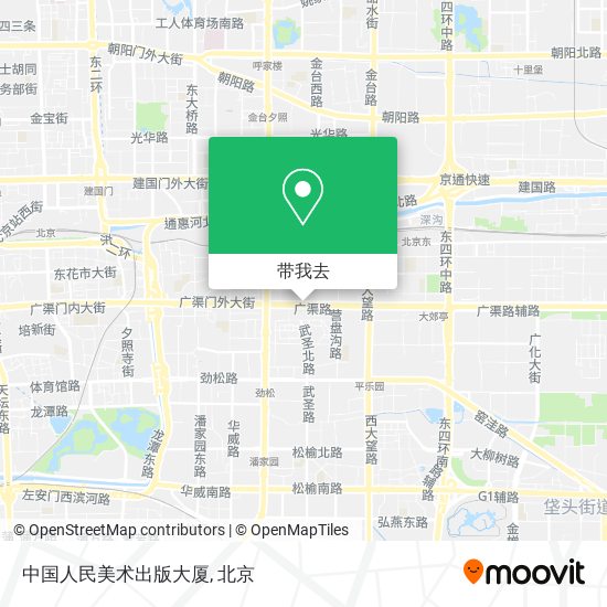 中国人民美术出版大厦地图