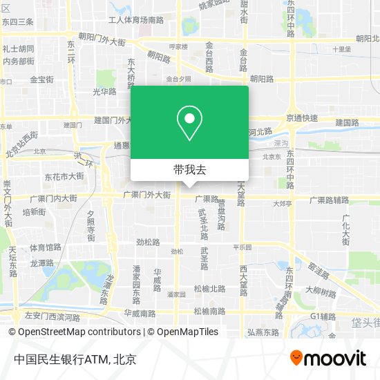中国民生银行ATM地图