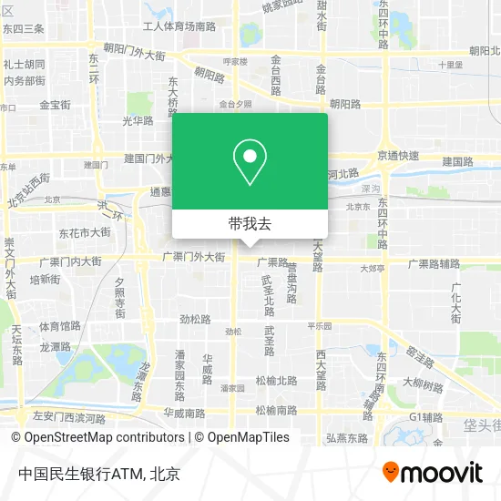 中国民生银行ATM地图