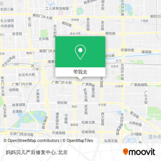 妈妈贝儿产后修复中心地图