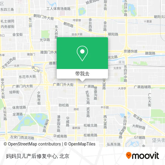 妈妈贝儿产后修复中心地图