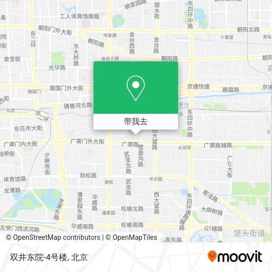 双井东院-4号楼地图