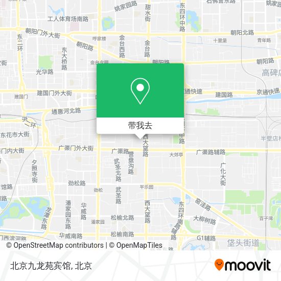 北京九龙苑宾馆地图